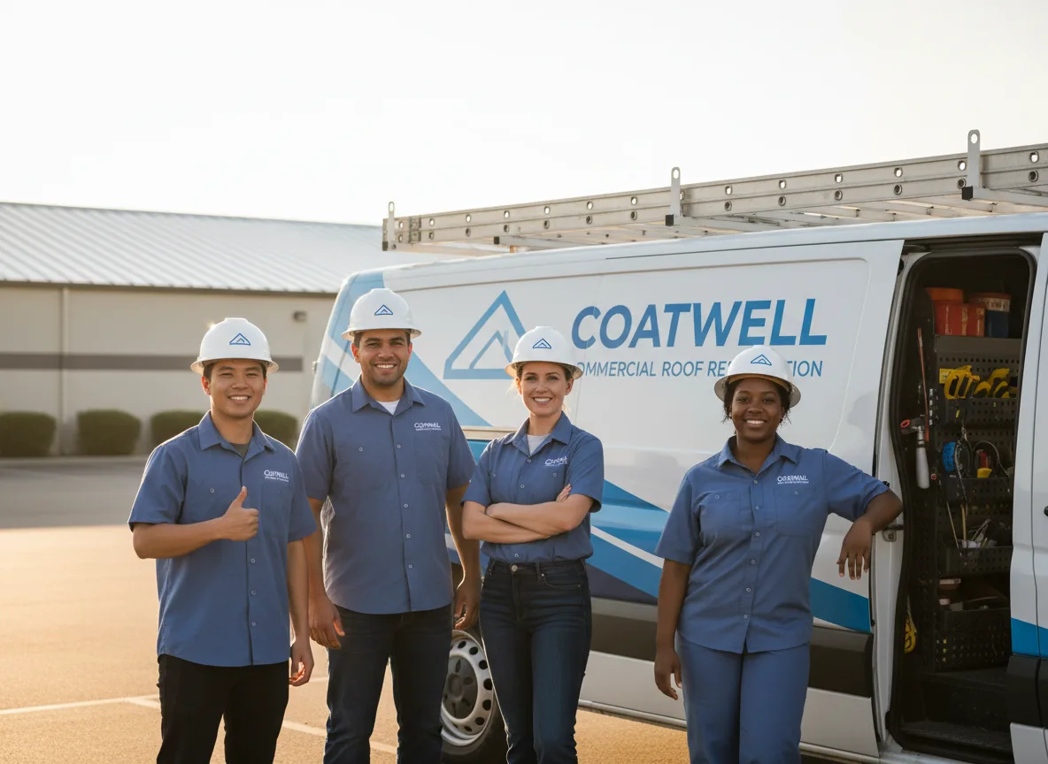 Commercial roof coating company in Hawks, MI